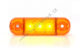 Lampa poziční LED oranžová SLIM WAS W97.1  (17950)
