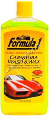 Autošampon + palmový vosk Carnauba Wash & Wax 475ml  Formula1  (615016)