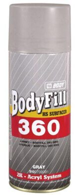 Plnič BODY 360 2K sprej - 400 ml - šedý  (14017)