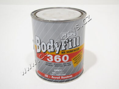 Plnič základový BODY 360 šedý  1L  (14020)