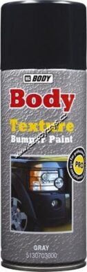 Nástřik na nárazníky a umělé hmoty BODY Bumper Texture 400 ml - sprej  - černý  (14054)