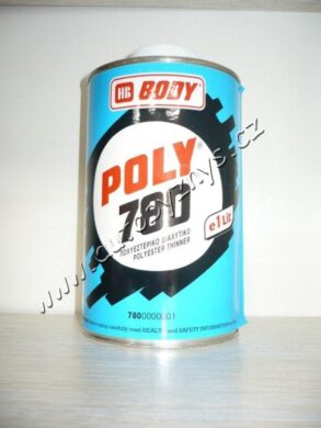 Ředidlo stříkacích plničů BODY POLY 780 polyester - 1L  (15024)
