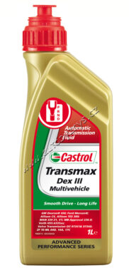 Olej převodový Transmax Dex III MULTIVEHICLE Castrol 1L  (14220)
