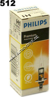 Žárovka 12V H1 55W +30% P14,5s Philips  (3227)