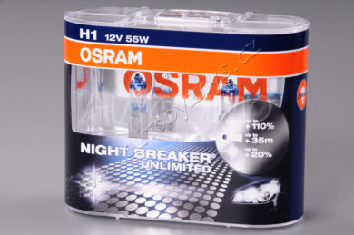 OSRAM NIGHT BREAKER UNLIMITED 64150NBU-HCB 12V H1 55W  P14,5s  (15612)