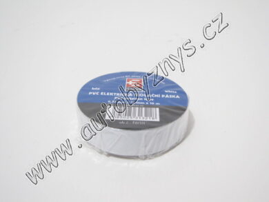 Izolační páska PVC 0,13mm 15x10m bílá  (3630)