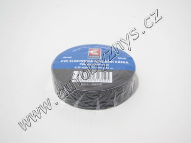 Izolační páska PVC 0,13mm 15x10m černá  (3631)