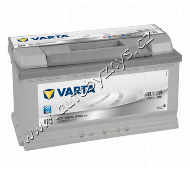 Autobaterie 12V/100Ah 830A VARTA Silver dynamic  ( RP zahrnutý v ceně )  (17365)
