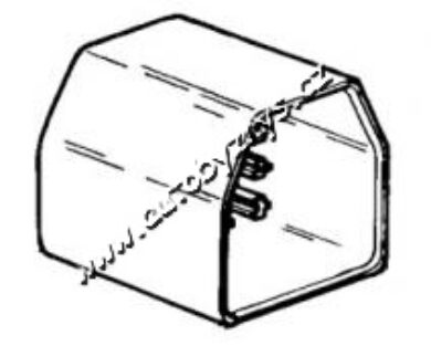 Obal zástrčky s jazýčkem 6,3mm-11 pólů  (4092)