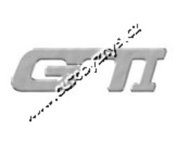 Znak GTI samolep.PLASTIC