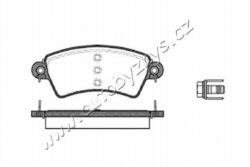 Brzdové destičky přední REMSA 0726.00 Citroen,Peugeot - montovac strana 	pedn osa
tloustka/sila( v mm) 	17,8
dlka (v mm) 	130,9
vyska ( v mm ) 	52,5
brzdovy system 	Bosch