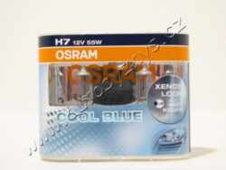 Žárovka 12V H7 55W Px26d CoolBlue modrá sada 2ks  OSRAM