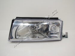 Světlomet přední levý Octavia 01- bez mlhovky DEPO s motorkem ; 1U1941017N - SLEVA 28%