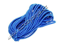 Popruh elastický 20mx10mm - Elastické gumové popruhy, opletené polyesterem.