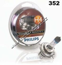 Žárovka 12V H4 60/55W Vision +50% Philips-sada 2ks